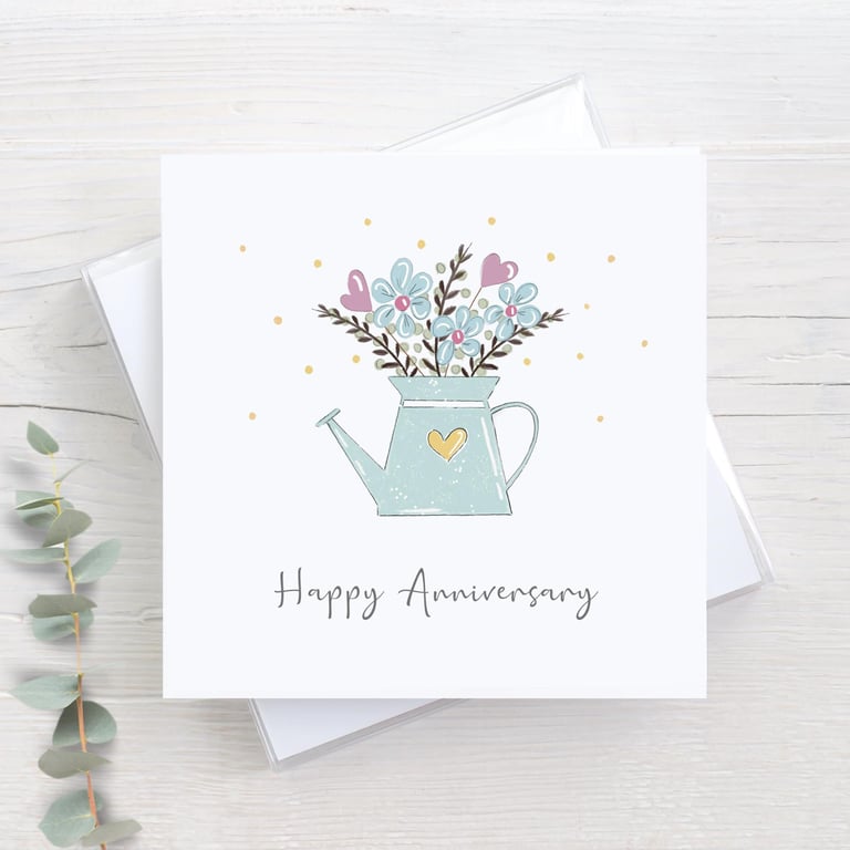 Anniversary Card, congratulations wedding anniversary card, married