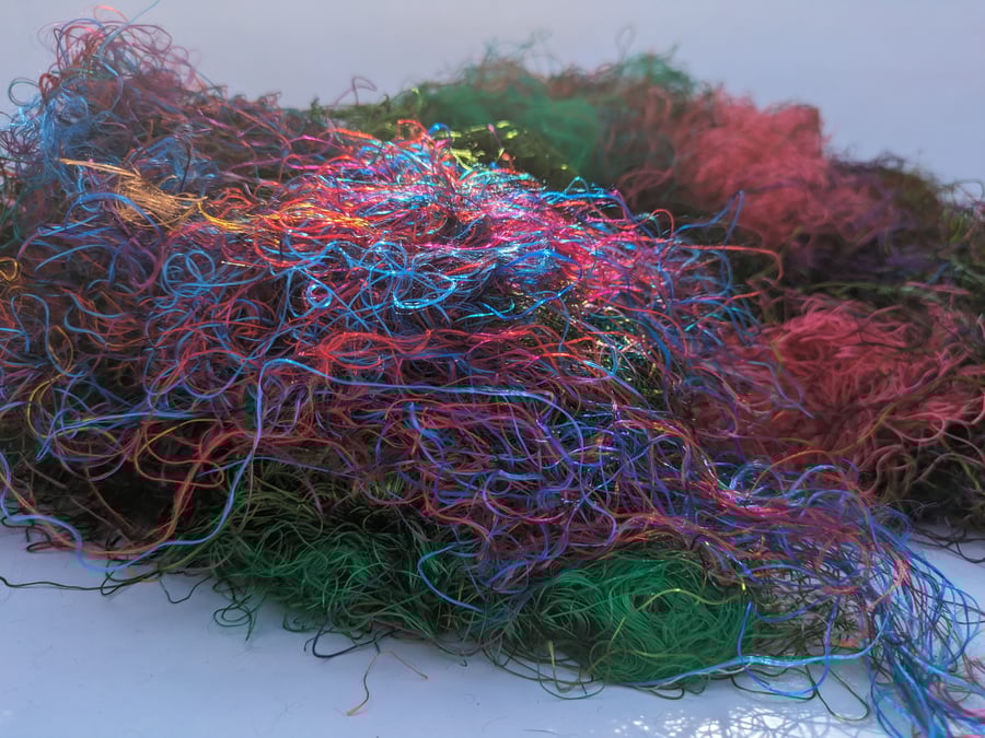 Rainbow banana fibre 