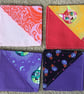 100% Cotton Bookmark hand crafted. Save the Page Unique modern square shape. - Image 4