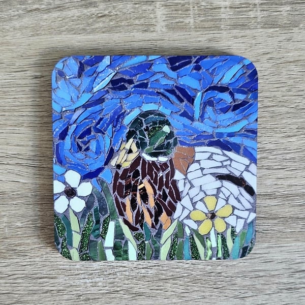 Mosaic Duck Coaster