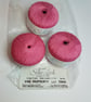 Sirdar Silky Look yarn, 3 x 50g balls of DK yarn, knitting or crochet, Raspberry - Image 3