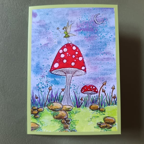 A6 Art Print Card: Sprinkle of Fairy Dust