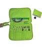 Interchangeable knitting needle case, fully zip around knit pro case,  - Image 2