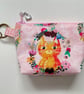 Mini Coin Purse Keychain - Cats