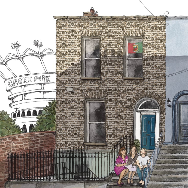 Custom House Illustration - Personalised Home Portrait - New Home Gift UK