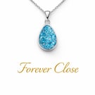 Handcrafted ashes in resin jewellery