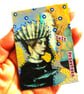 Ocean Goddess ACEO Figure Portrait SALT PRIESTESS Lady Of The Sea Miniature Art
