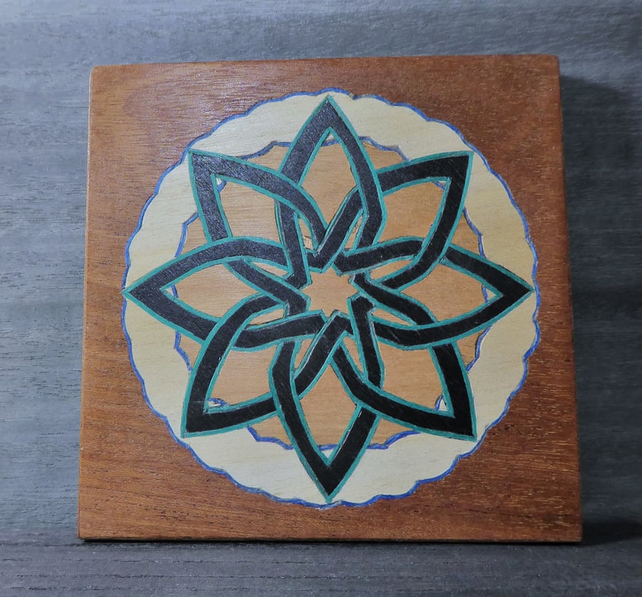 Wood Veneer Coaster