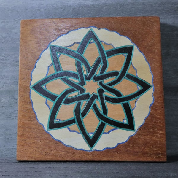 Wood Veneer Coaster