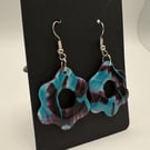 Void bloom Polymer clay earrings