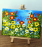Original Easel Painting "Love my Garden" (Ref no 21)