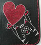 790. Loving kitty coaster. - Image 3