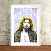 Billy Connolly ’The Wisdom of Billy’ Hand Pulled Limited Edition Screen Print