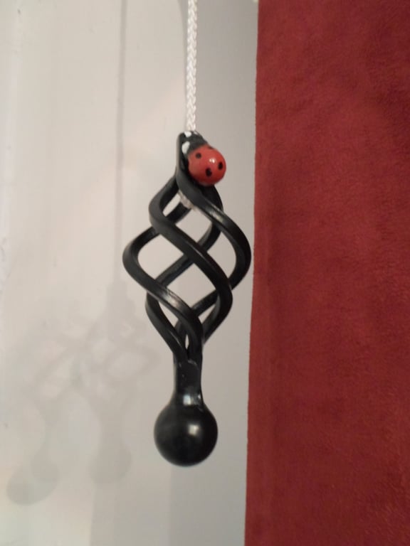 Metal Ladybird Light Pull..........................Wrought Iron (Forged Steel)