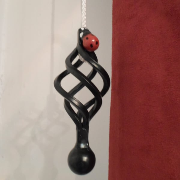 Metal Ladybird Light Pull..........................Wrought Iron (Forged Steel)