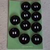 10 BLACK BUTTONS