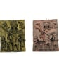 Benin bronze Oba fridgemagnet,African home decoration, Nigerian history, tribal 