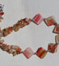 SALE - Orange Carnelian & Red Sardonyx Gemstone Statement Necklace "Savanna" - Image 5