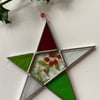 Stained Glass Christmas Star