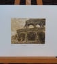 Colosseum Collagraph Limited Edition Hand Pulled Print - Image 1