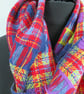 Red tartan scarf - Image 2