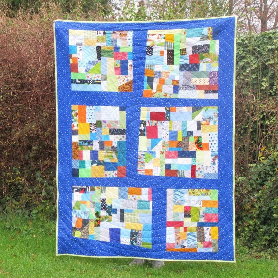 I-Spy Patchwork Quilt Gift for a Child