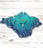 Isle of Wight Medium Wall Hanging Clock