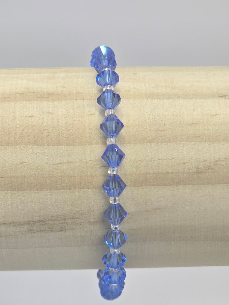 Preciosa Crystal Bracelet - Sapphire