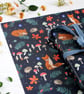 Gift Wrap Pack of 2 with tags, Hibernation with Autumn Fox and Toadstools - Image 2