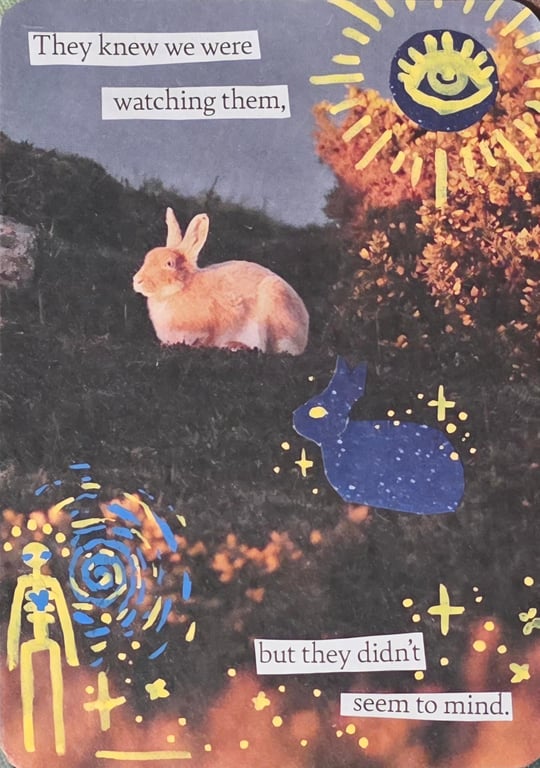 They knew we were watching them - Surreal Series 2 - ACEO