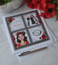 Mother's Day Card Beautiful Brunette Mum Card 3D Luxury Handmade Card - Image 1
