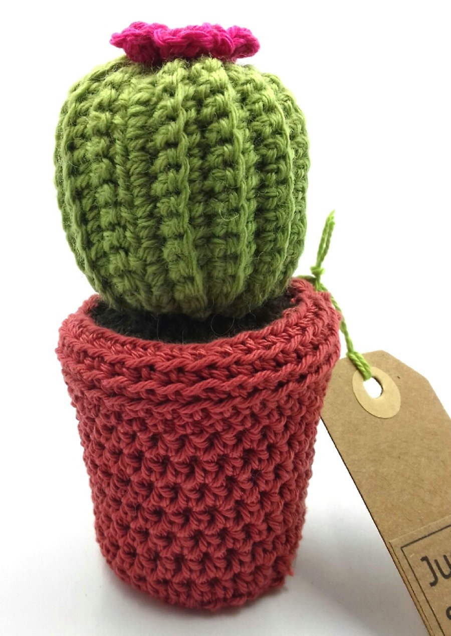 Crochet Cactus in a Pot 