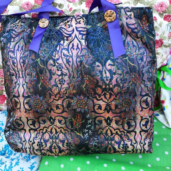 Shimmering Purple Lightweight Bag