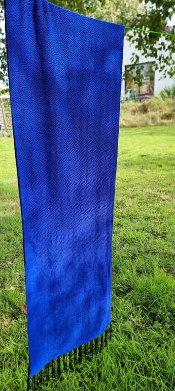 Organic Merino Wool and Cotton Scarf