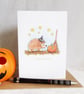 Happy Halloween Hedgehog Card - Image 1