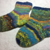 Funky felted socks