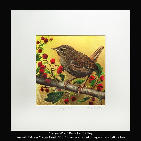 Jenny Wren- Giclee Print -Limited Edition