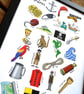 Pirate Alphabet Art Print - Image 4