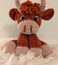 Crochet highland cow