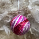 Bright patterned bauble