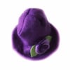 Purple felt hat - reserved for Sue