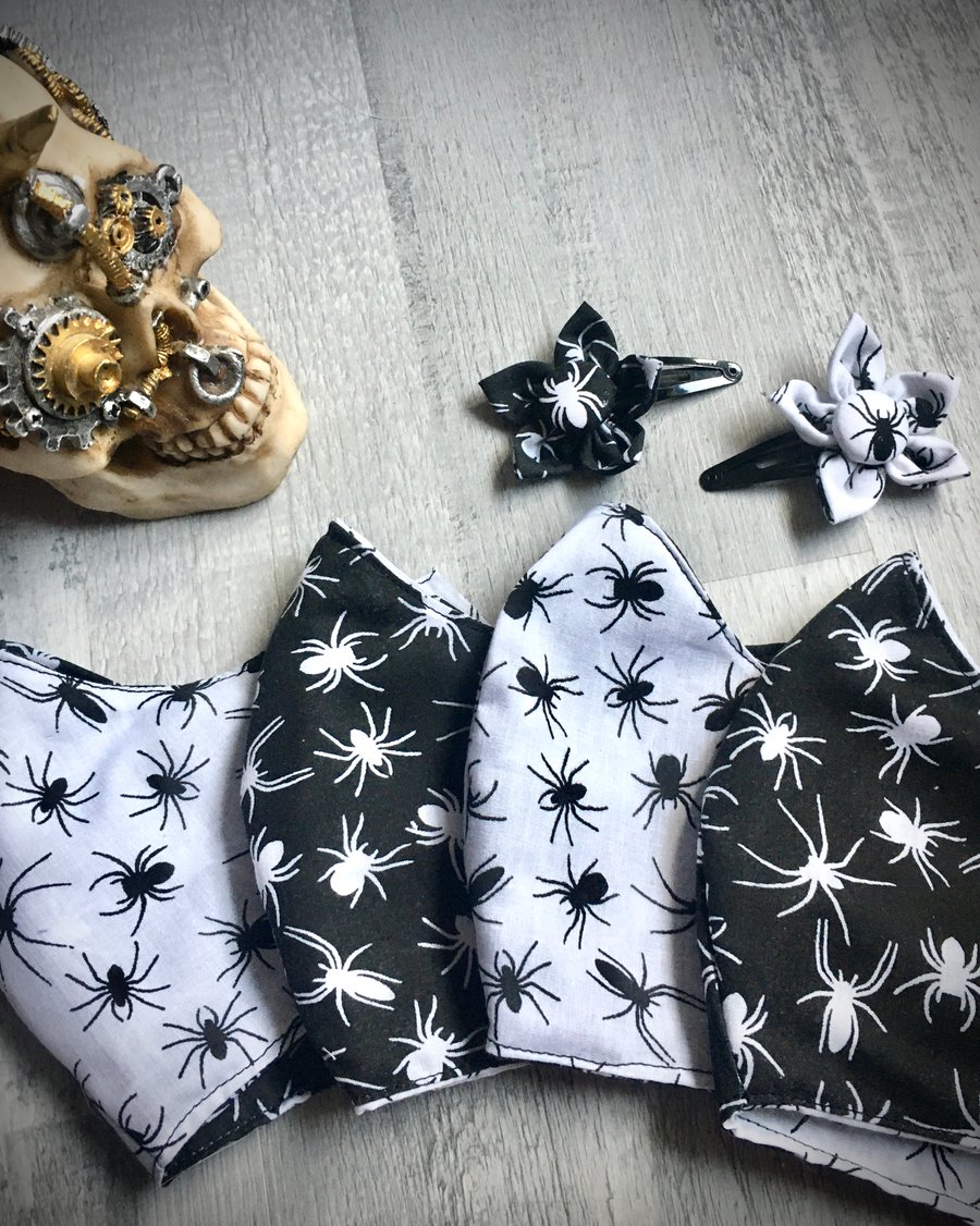 Reuseable Face Masks - Halloween Fabrics