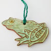 Ceramic Frog Hanging Decoration