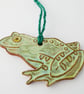 Ceramic Frog Hanging Decoration - Image 1