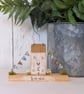 Handmade Tiny Oak Cottage Home Decor 'Home' - Image 2