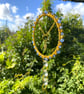 Azure - Made with blue, gold and clear crystals. - Image 3