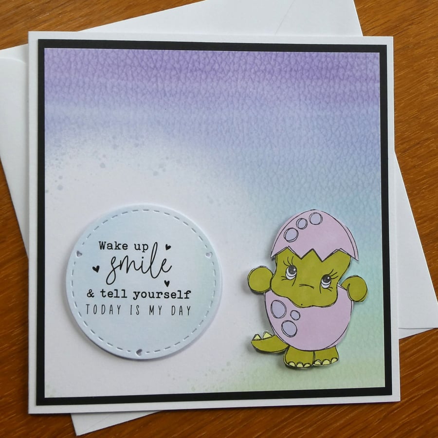 Dinosaur Card - Today is Your Day