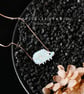 Opal Hedgehog Necklace With 925 Sterling Silver Chain - Image 8