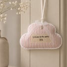 Hanging new baby cloud