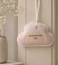 Hanging new baby cloud